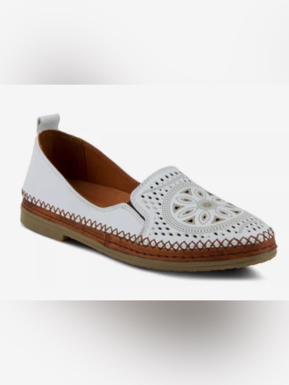 Spring Step Women’s Ingrid Leather Flats Size EU 41
